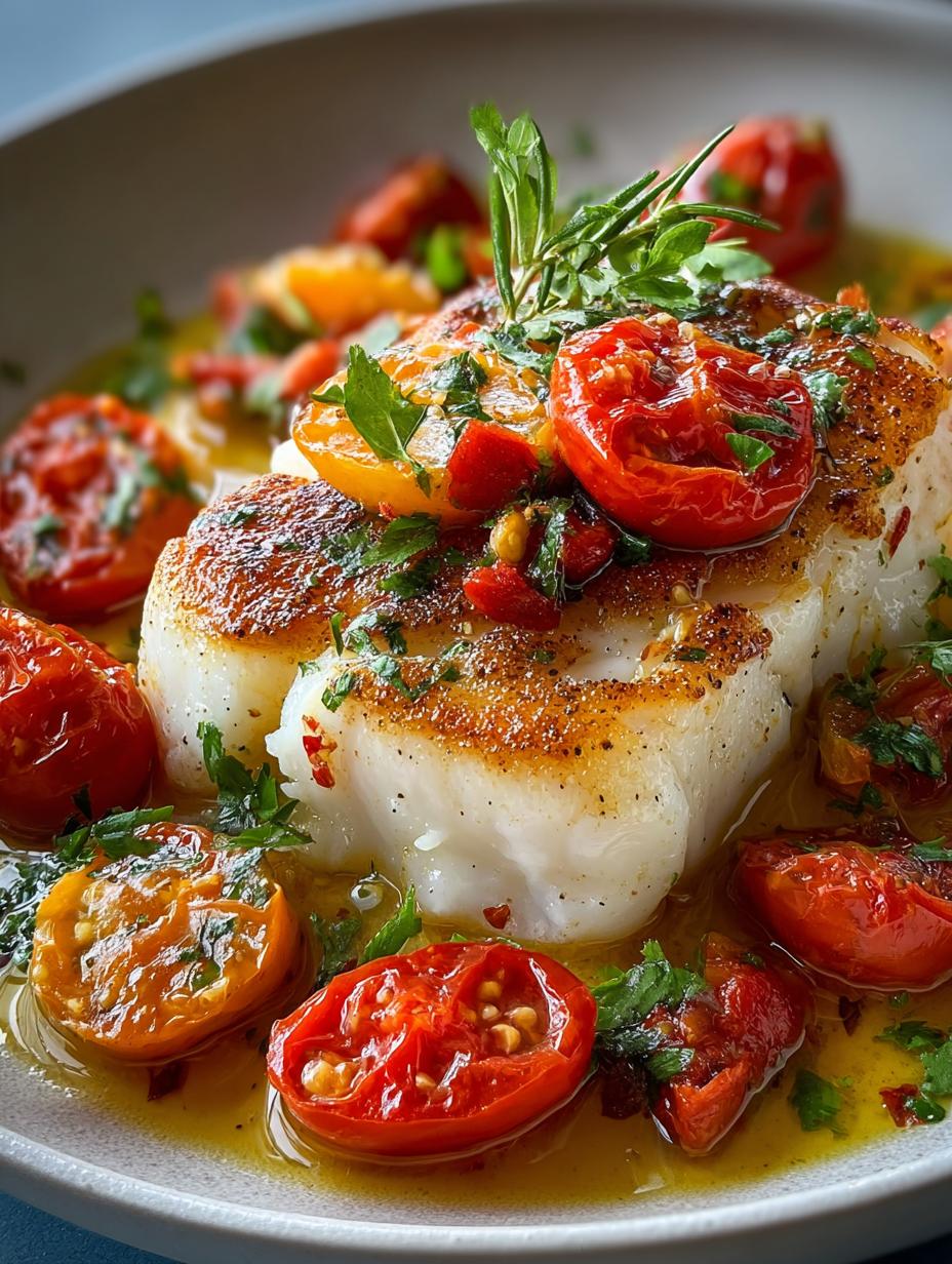Cod Tomato Lemon Butter: A Flavorful 30-Minute Dish - Cod Tomato Lemon Butter - main visual representation