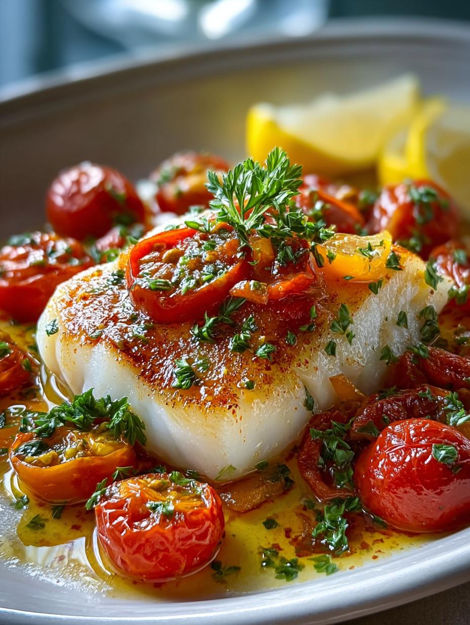 Cod Tomato Lemon Butter: A Flavorful 30-Minute Dish - Cod Tomato Lemon Butter - additional detail