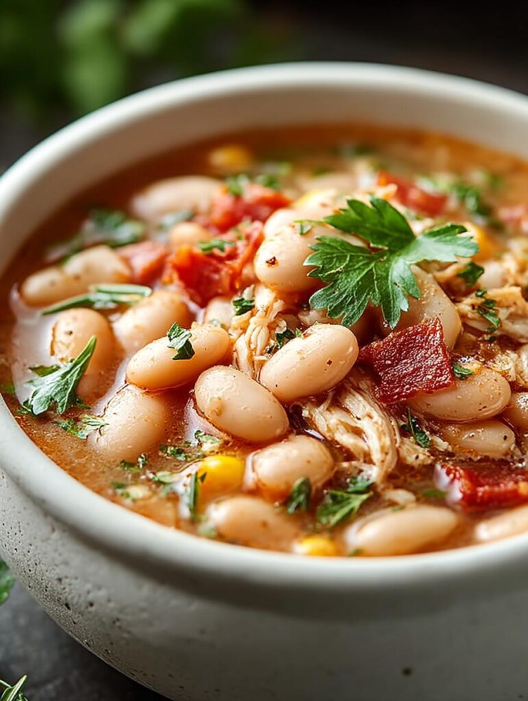 Comforting Crockpot White Bean