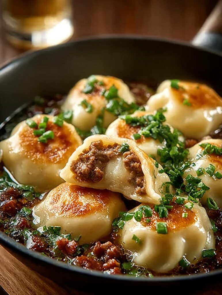 Comforting Ground Beef Dumplings