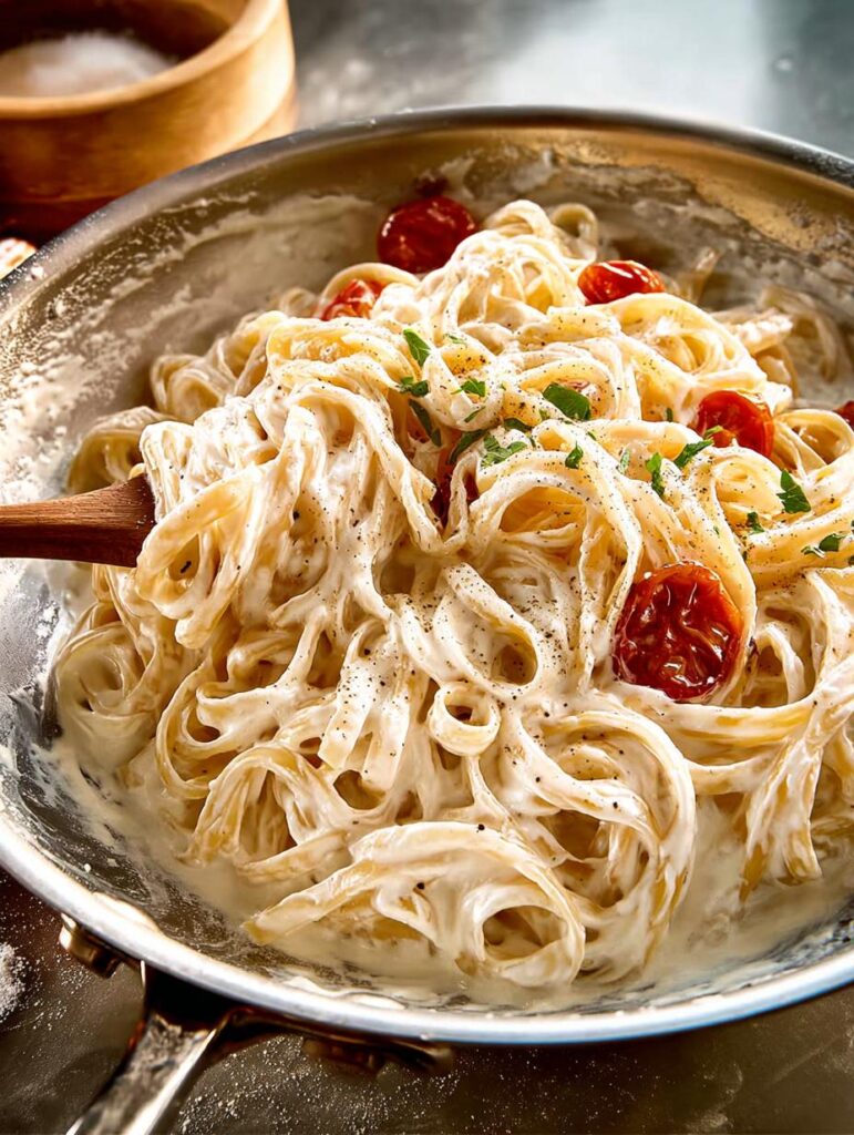 Cottage Cheese Alfredo Sauce