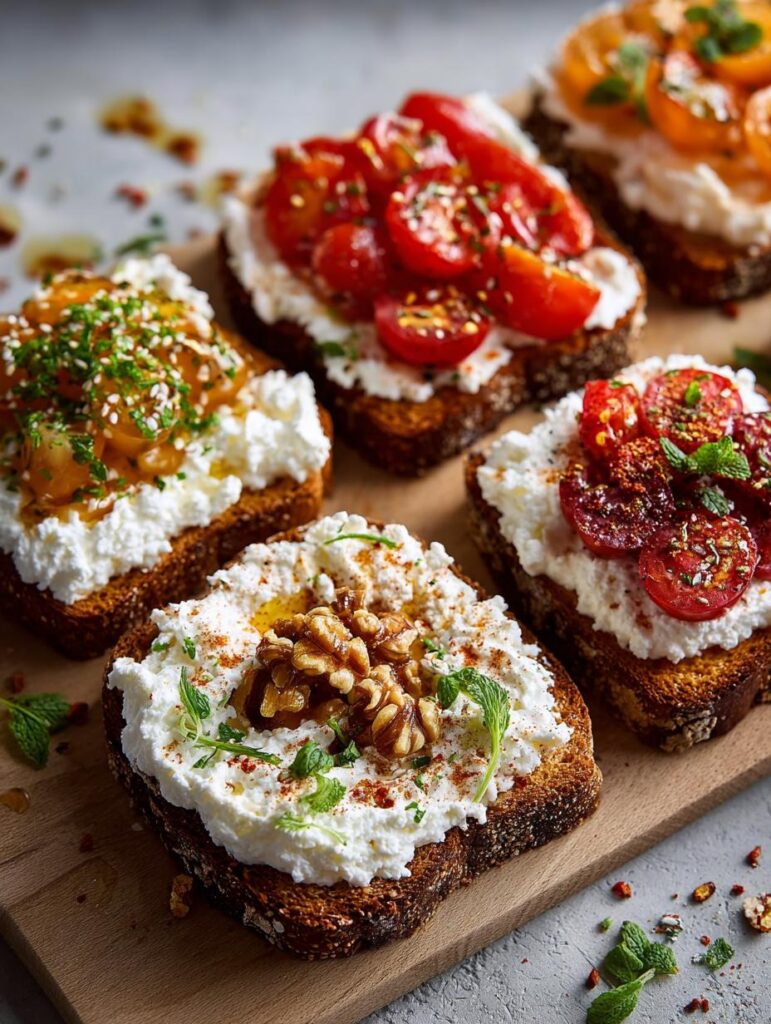 Cottage Cheese Toast