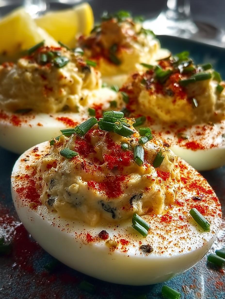 Delicious Crab Stuffed Deviled Eggs for Any Occasion 5 Delicious Crab Stuffed Deviled Eggs for Any Occasion - Crab Stuffed Deviled Eggs - main visual representation