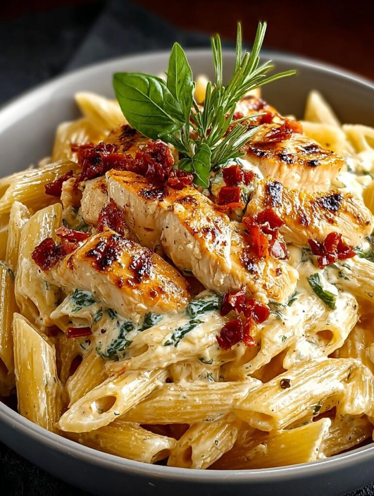 Crack Chicken Penne Creamy