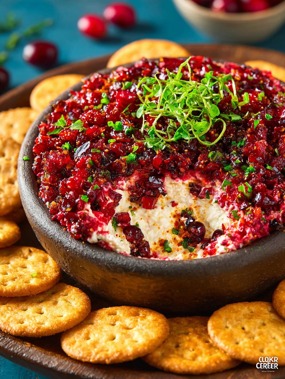 Cranberry Jalapeno Dip