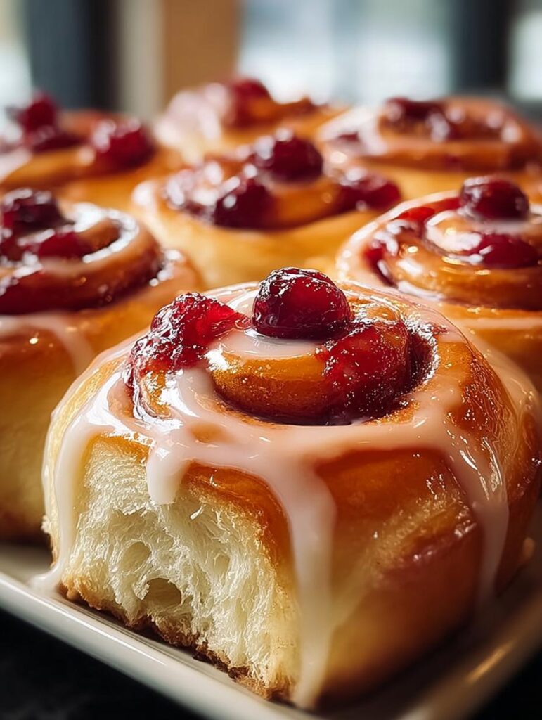 Cranberry Orange Sweet Rolls