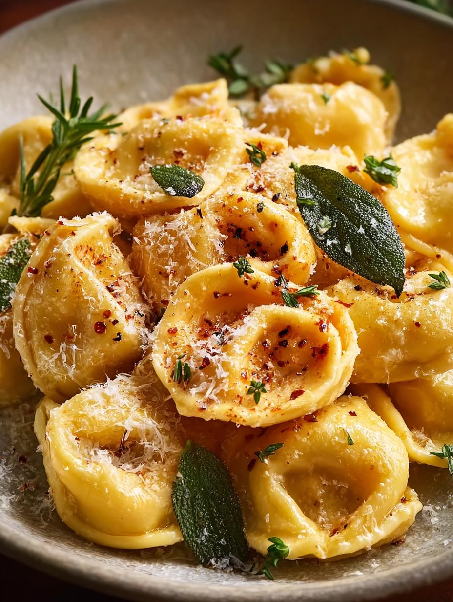Creamy Brown Butter Tortellini: A Delicious Dinner Idea - Creamy Brown Butter Tortellini - main visual representation