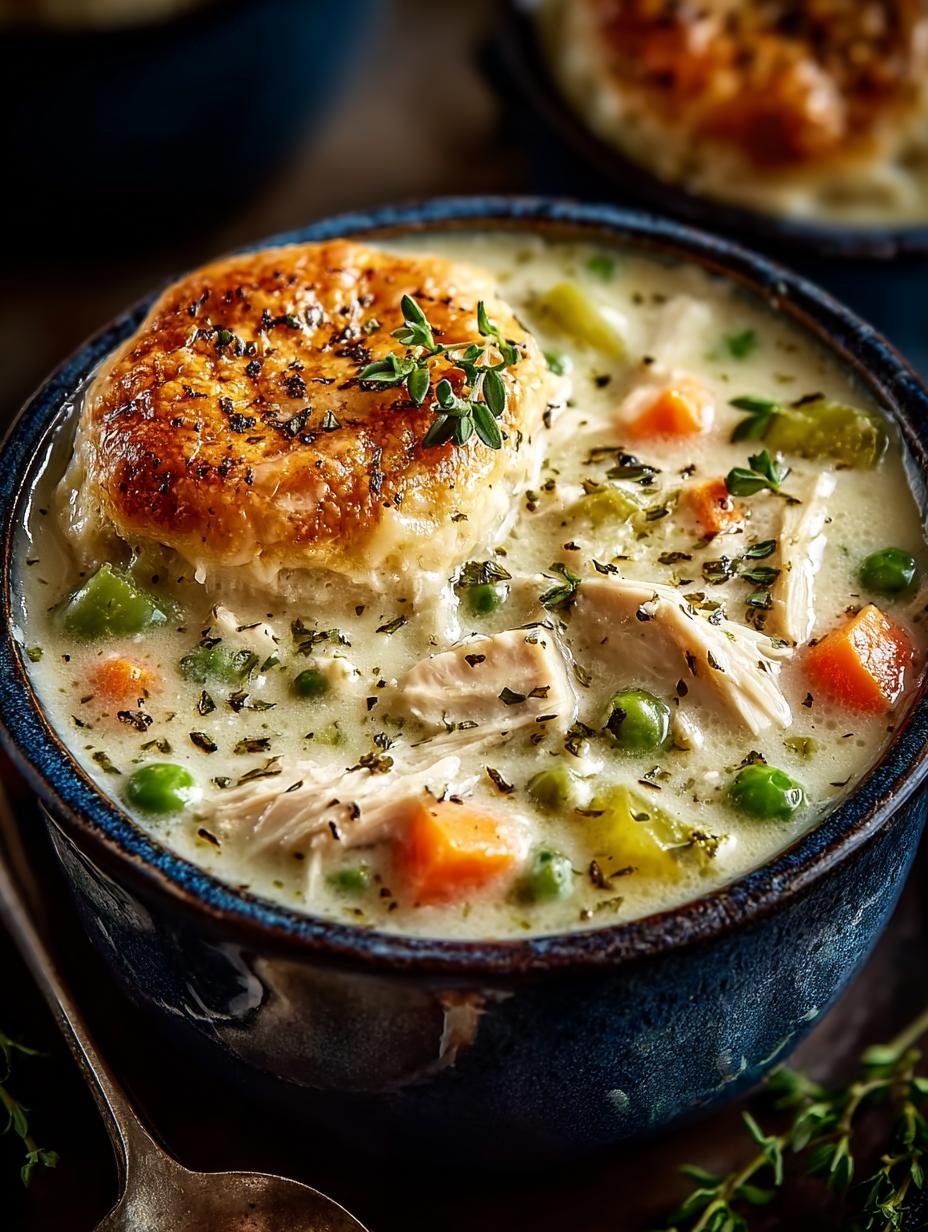 Creamy Keto Chicken Pot