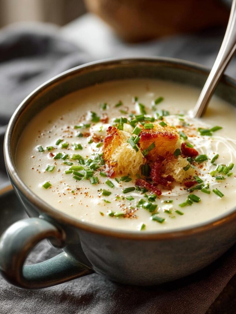 Creamy Leek Potato Soup