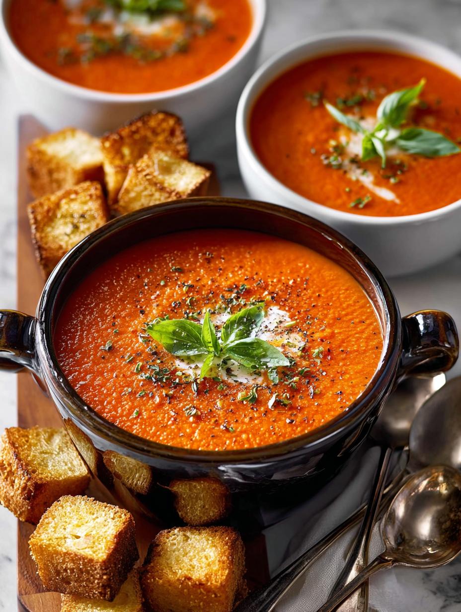 Creamy Tomato Bisque Soup: 5 Steps to Comforting Flavor 5 Creamy Tomato Bisque Soup: 5 Steps to Comforting Flavor - Creamy Tomato Bisque Soup - main visual representation