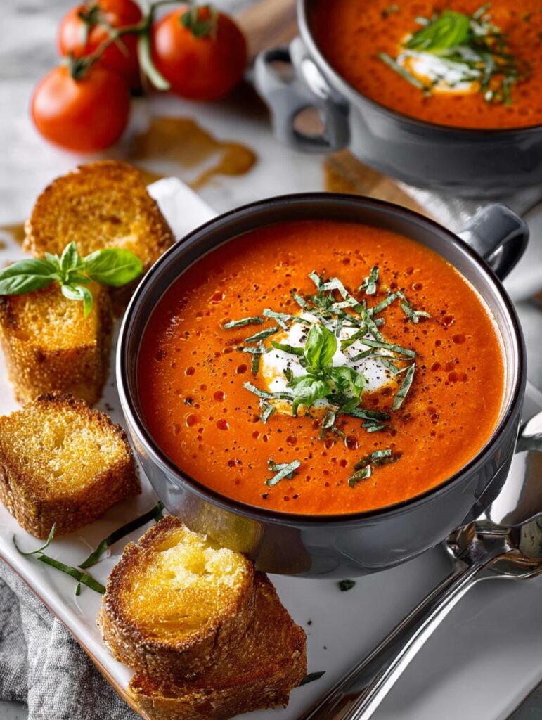 Creamy Tomato Bisque Soup