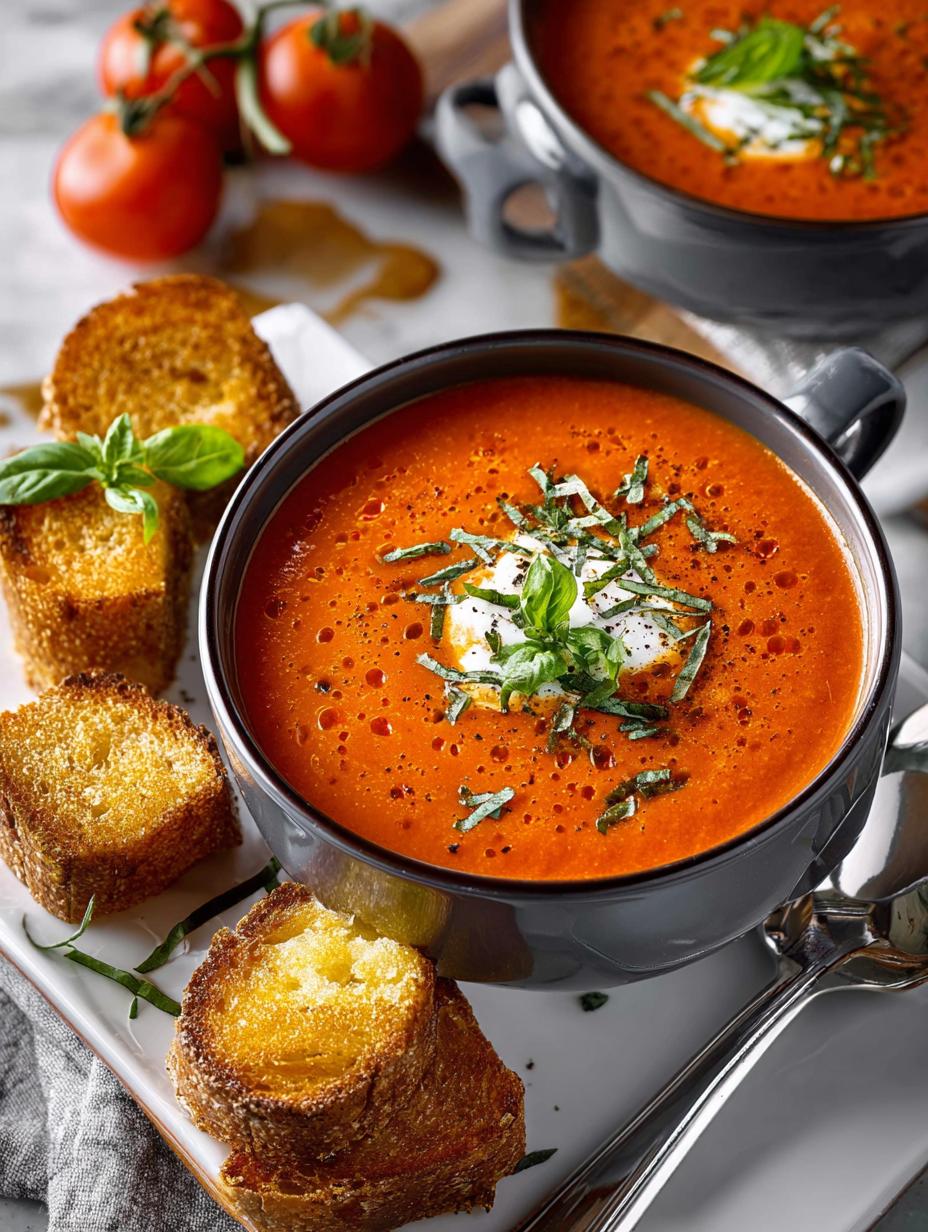 Creamy Tomato Bisque Soup