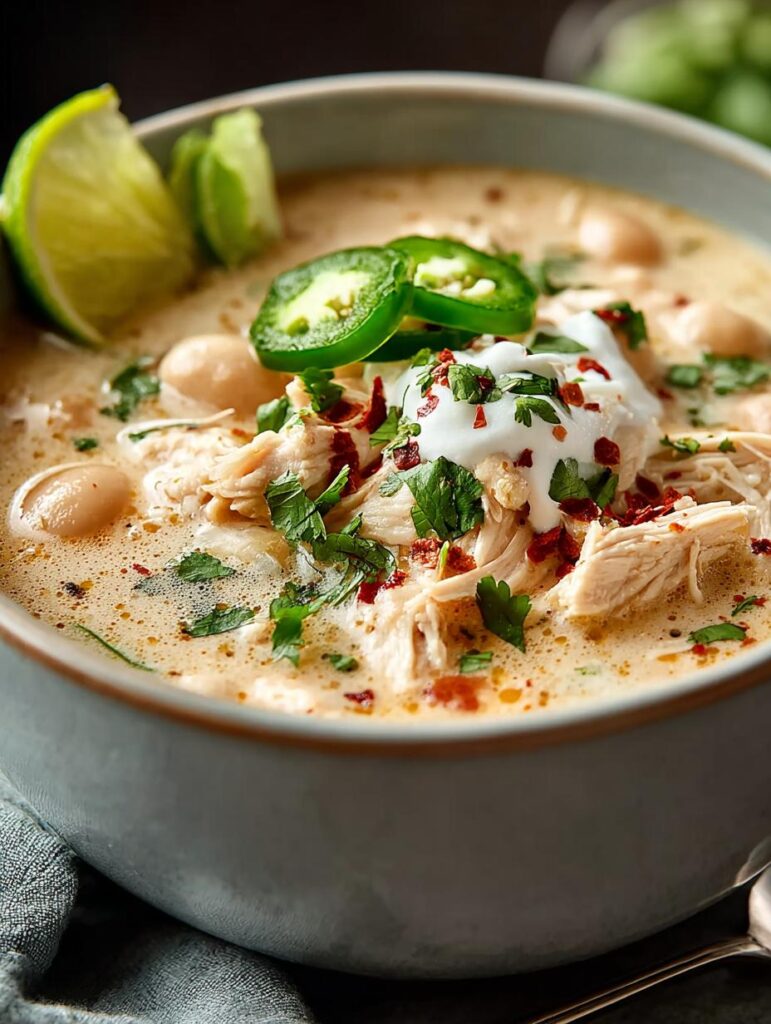 Creamy White Chicken Chili