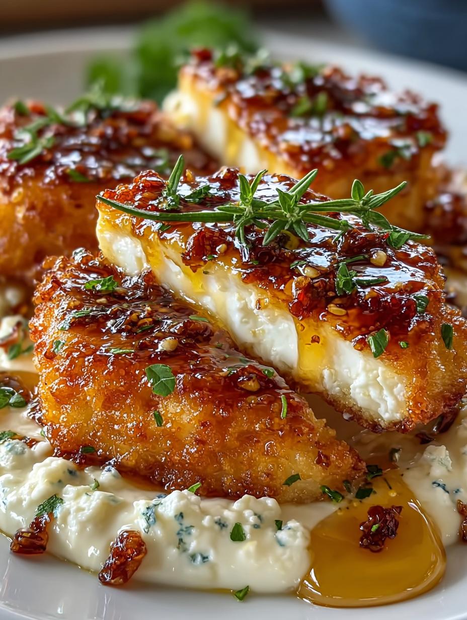 Crispy Hot Honey Feta: A Sweet and Spicy Delight 5 Crispy Hot Honey Feta: A Sweet and Spicy Delight - Crispy Hot Honey Feta - main visual representation