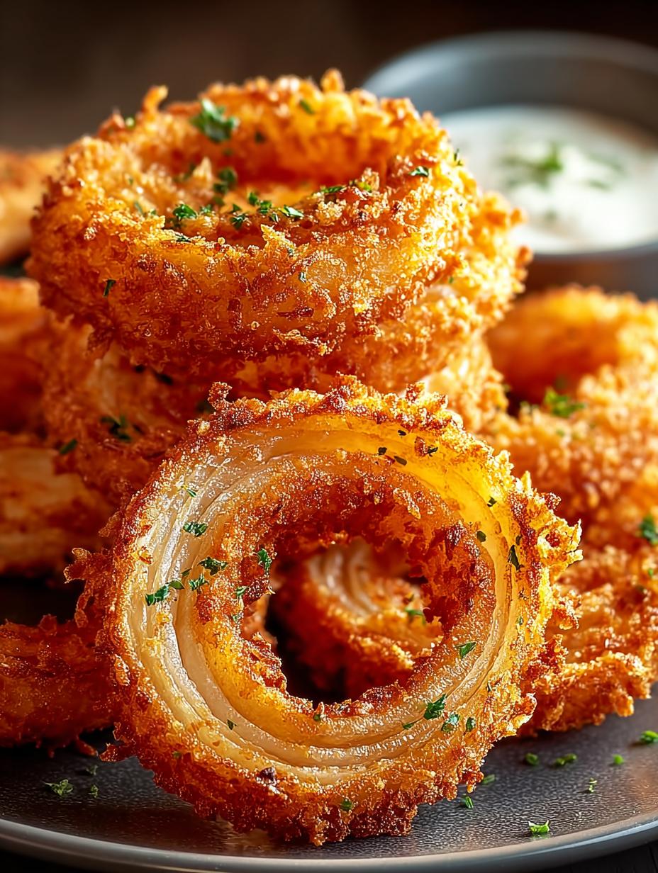Crispy Parmesan Onion Ring Chips You'll Love - Crispy Parmesan Onion Ring - additional detail