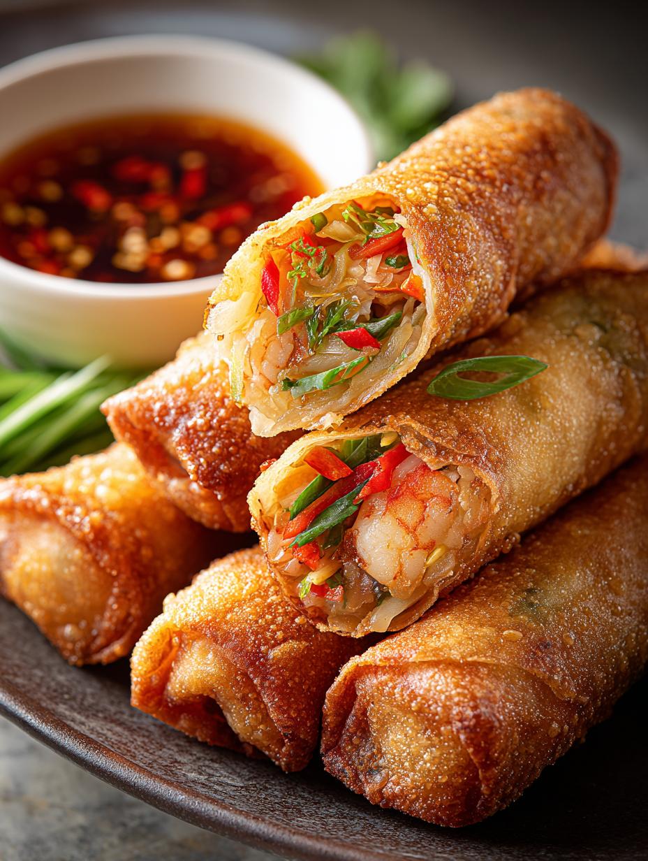 Crispy Seafood Egg Rolls: 10 Flavor-Packed Delights - Crispy Seafood Egg Rolls - additional detail