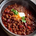 Crock Pot Chili For