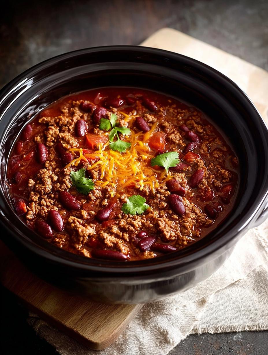 Crock Pot Chili For Two: Comforting Weeknight Delight - Crock Pot Chili For - additional detail