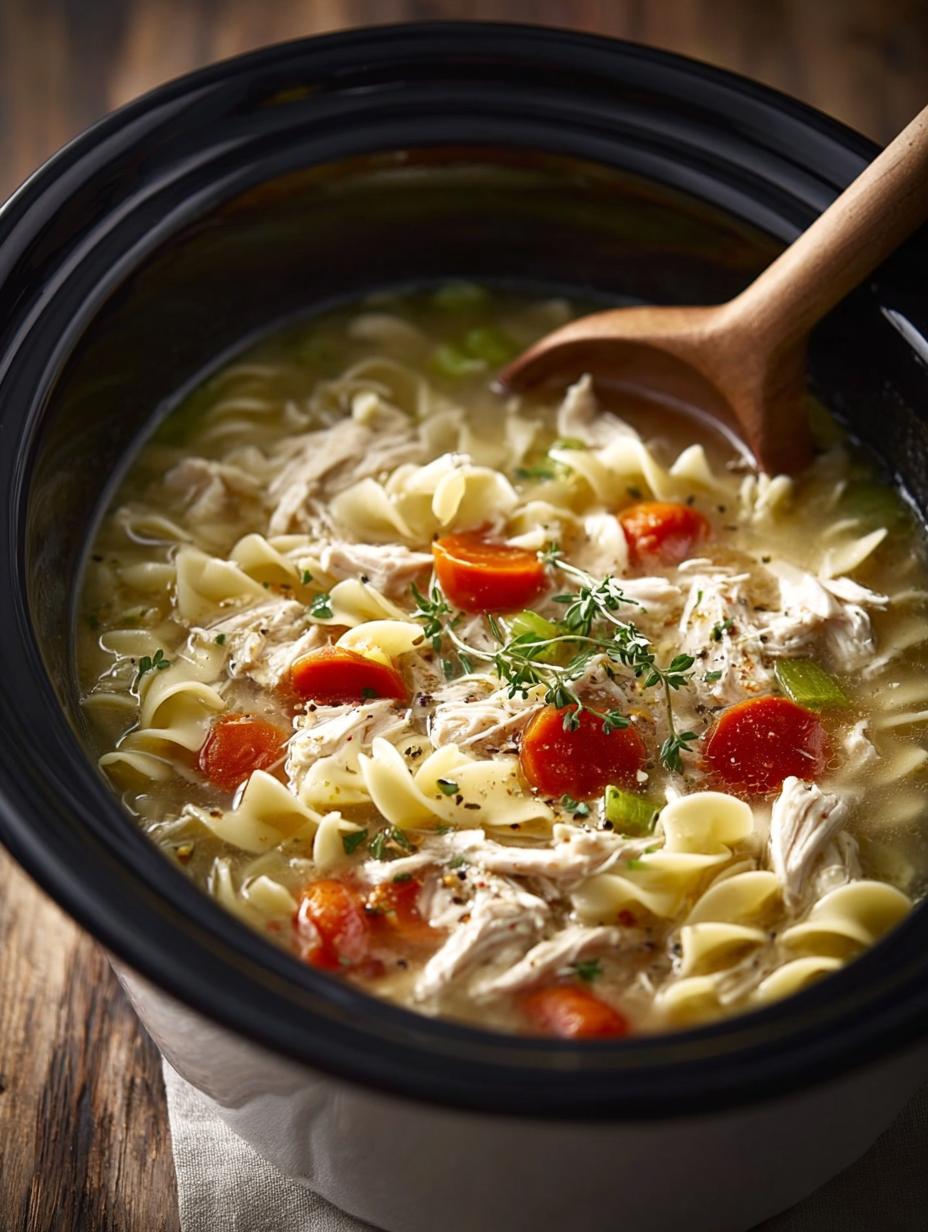Crock Pot Turkey Noodle: 5 Comforting Meals in One Dish - Crock Pot Turkey Noodle - additional detail