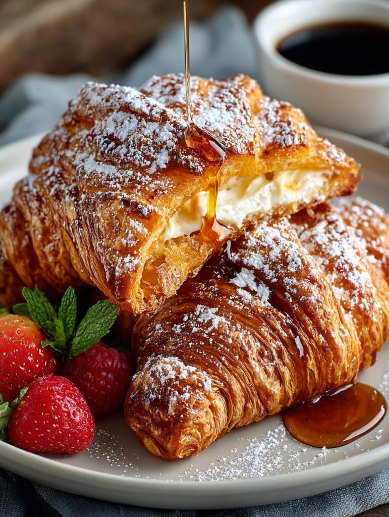 Croissant French Toast Buttery