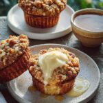 Crumble Custard Muffins