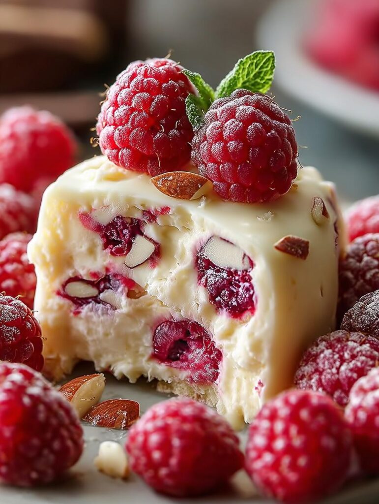 Decadent White Chocolate Raspberry