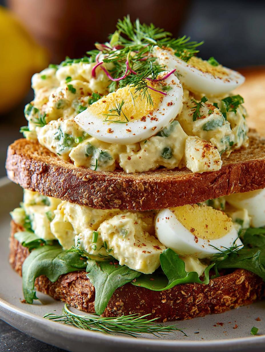 Deviled Egg Salad Sandwich: 5 Simple Steps to Perfection - Deviled Egg Salad Sandwich - main visual representation