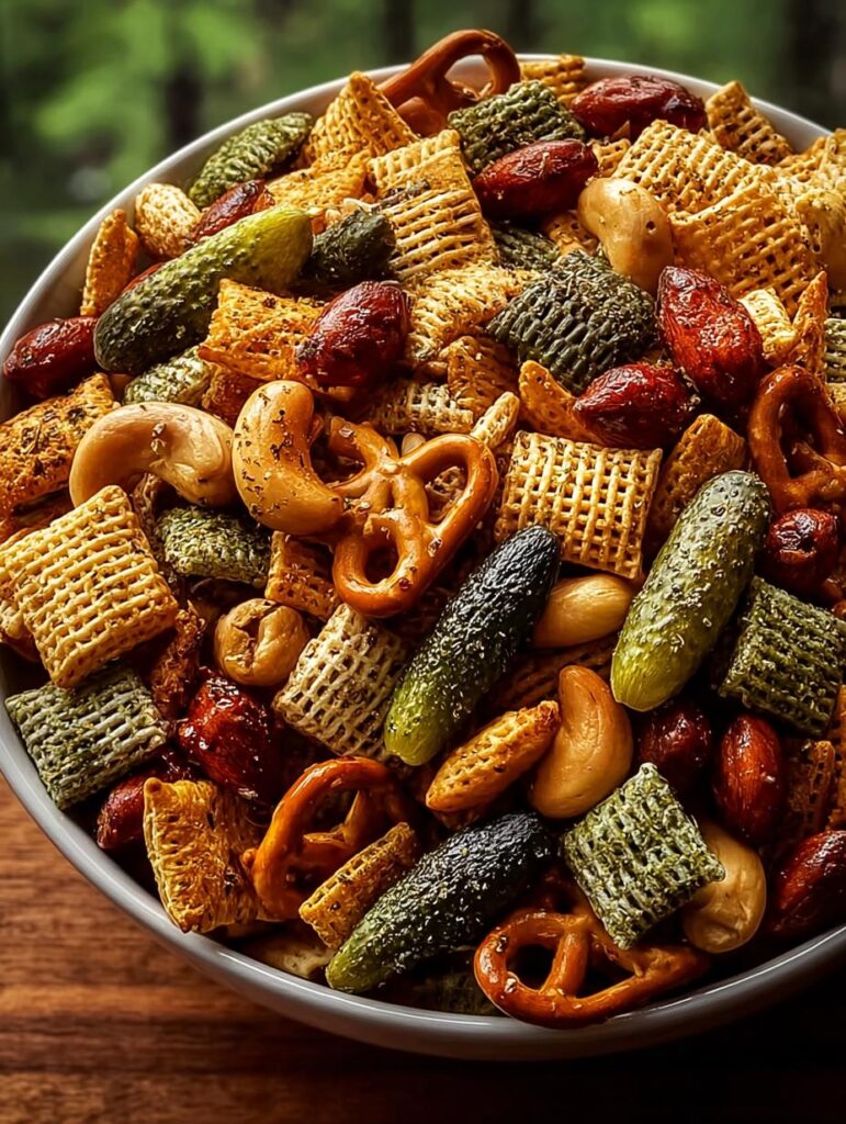 Dill Pickle Chex Mix