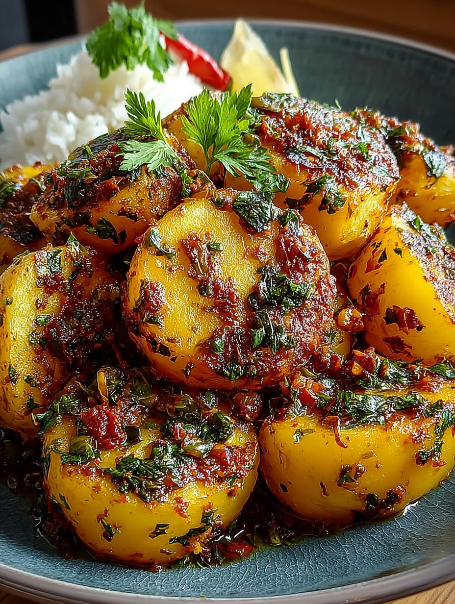 Dopiazeh Aloo Persian Potato