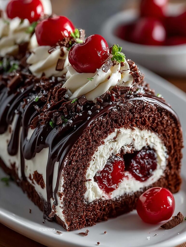 Elegant Black Forest Cake