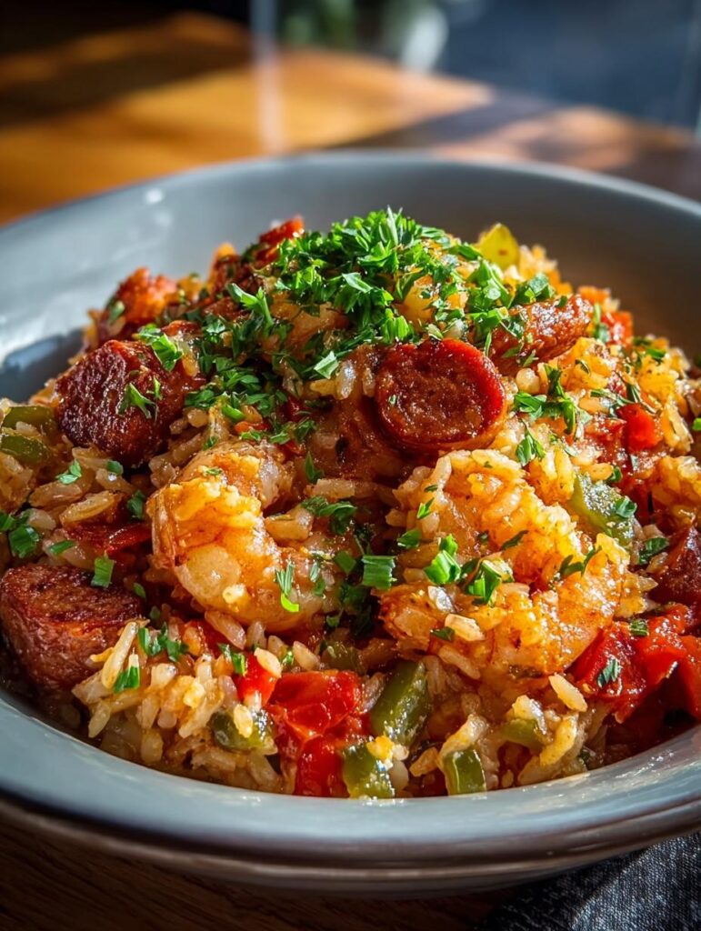 Flavorful Authentic Jambalaya with