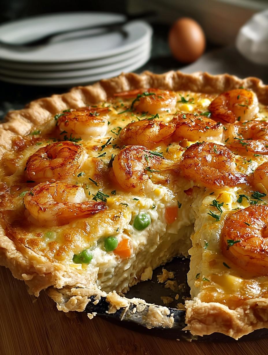 Florida Shrimp Cheddar Pie: 7 Sensational Secrets Revealed - Florida Shrimp Cheddar Pie - additional detail