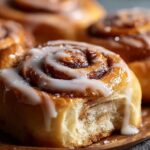 Fluffy Sourdough Cinnamon Rolls