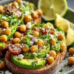 Fresh Flavorful Chickpea Avocado