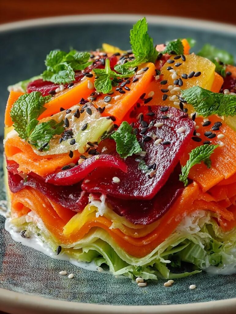 Fresh Shaved Rainbow Carrot