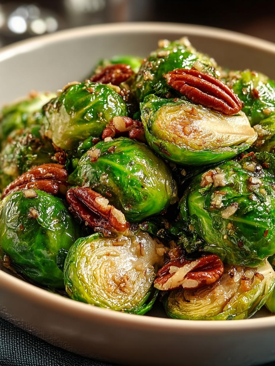 Fried Brussels Sprouts with