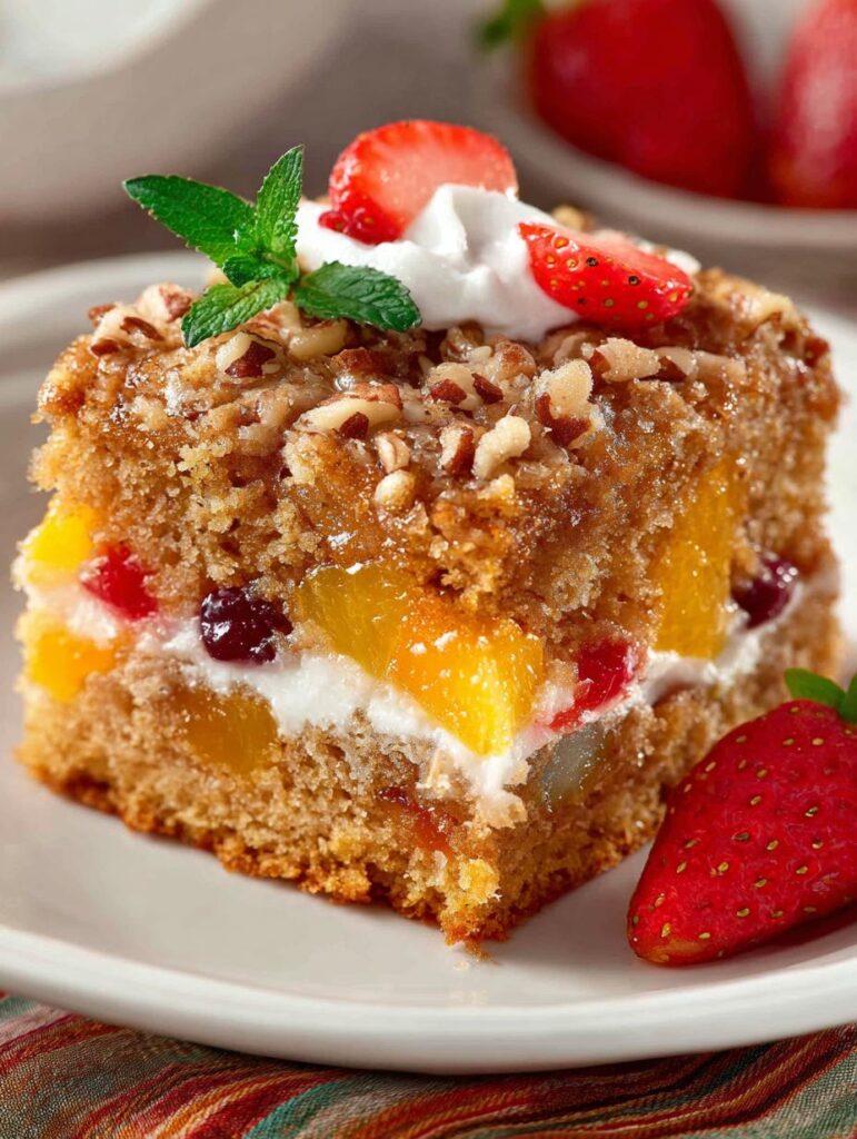 Fruit Cocktail Cake