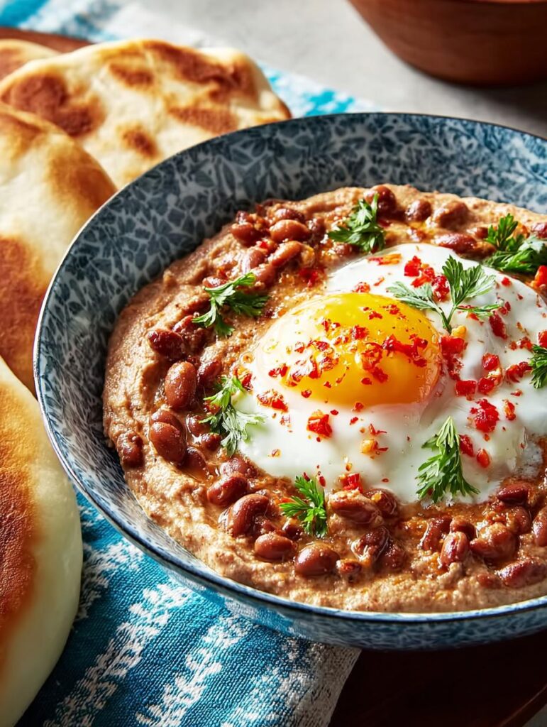 Ful Medames Egyptian Breakfast