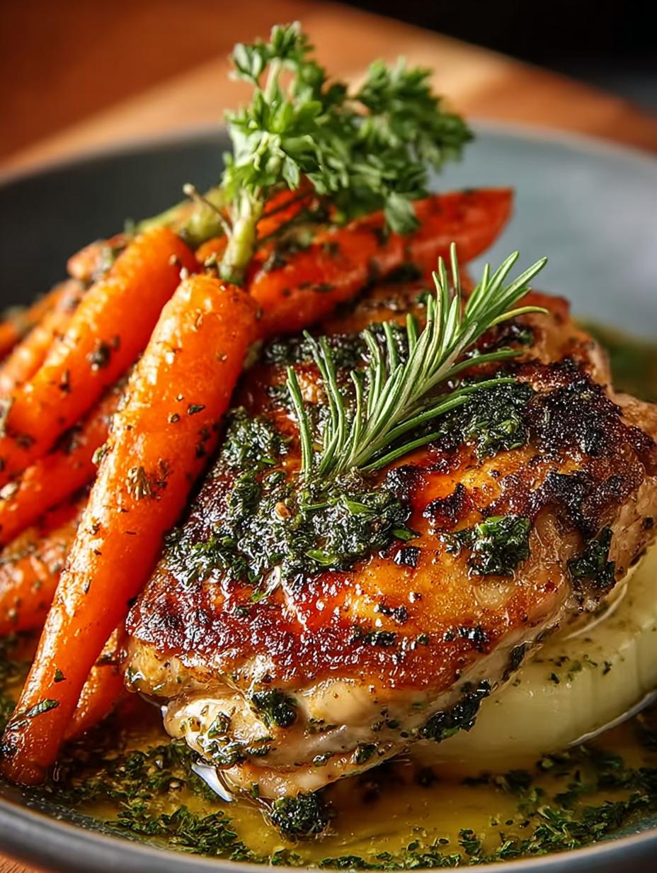 Garlic Herb Chicken Carrot