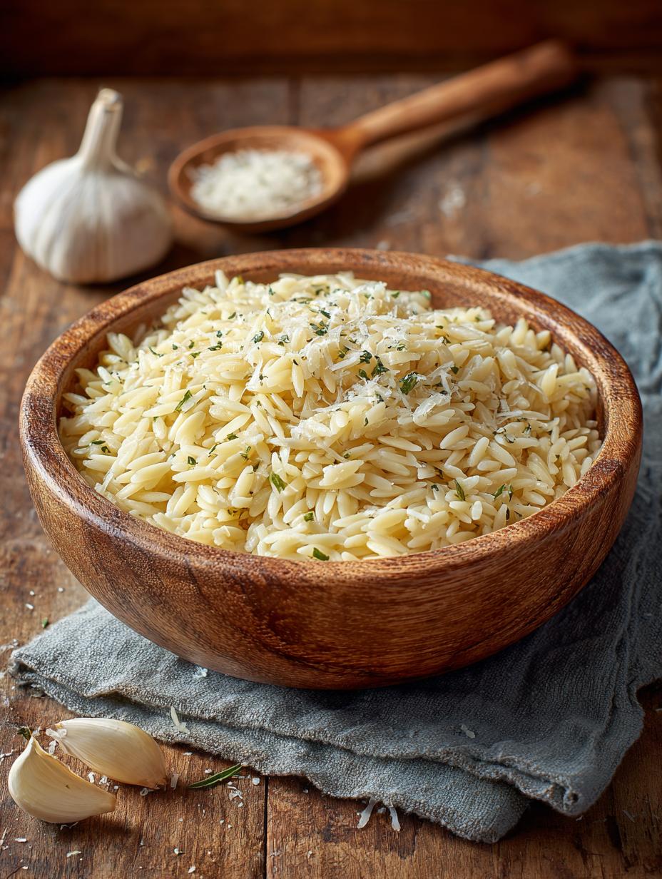 Garlic Parmesan Orzo Creamy: 5 Simple Steps to Comfort - Garlic Parmesan Orzo Creamy - main visual representation