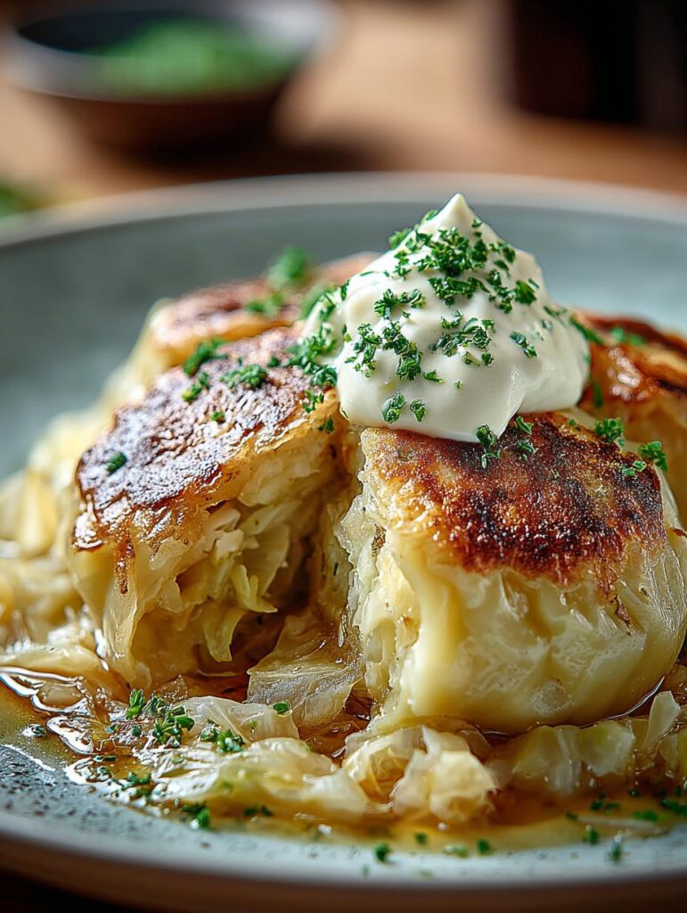 German Cabbage Dumplings