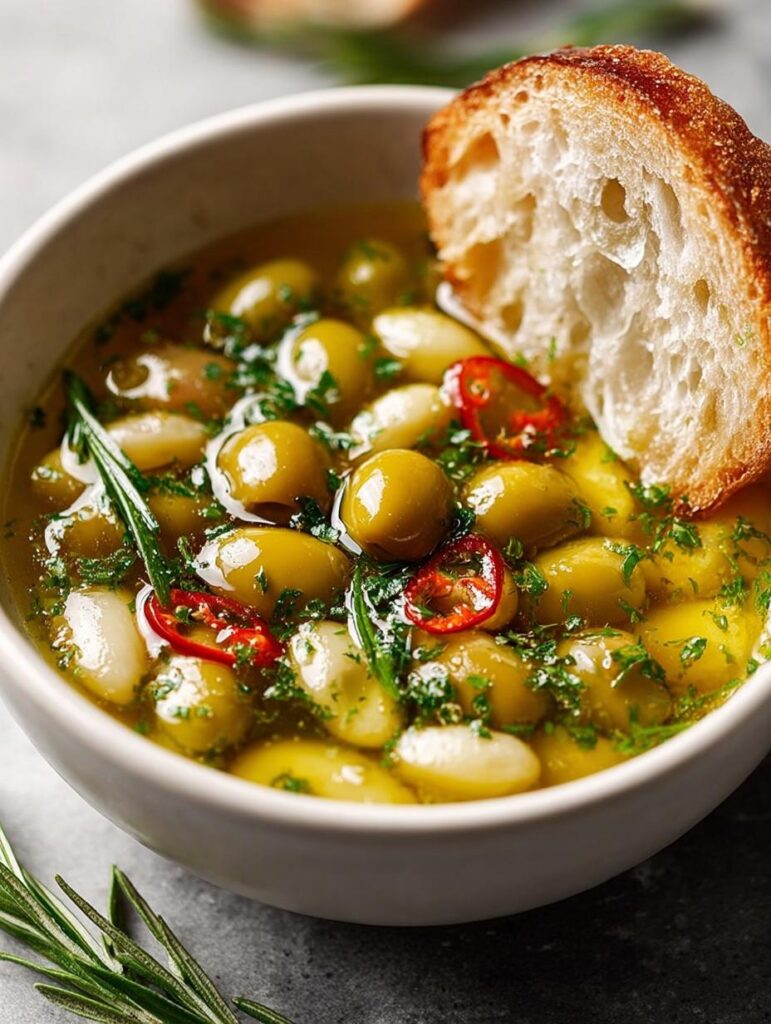 Green Olive Soup with