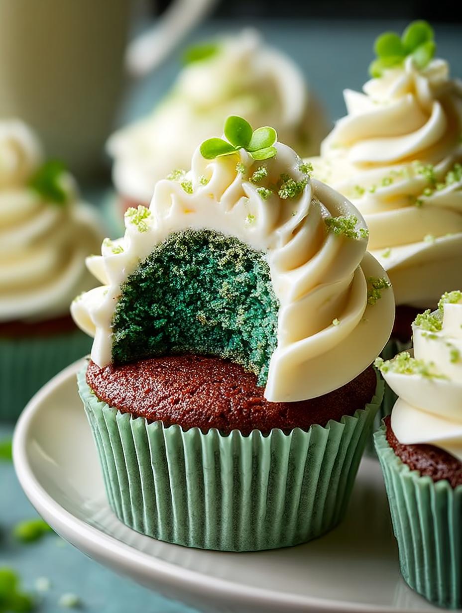 Green Velvet Cupcakes: 7 Secrets to Perfection - Green Velvet Cupcakes - additional detail