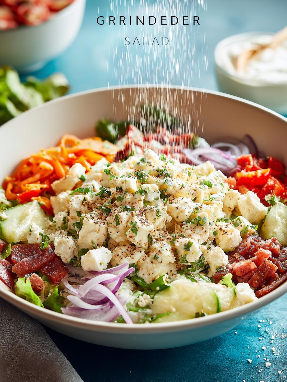 Delicious Grinder Salad: A Hearty 10-Minute Recipe - Grinder Salad - additional detail