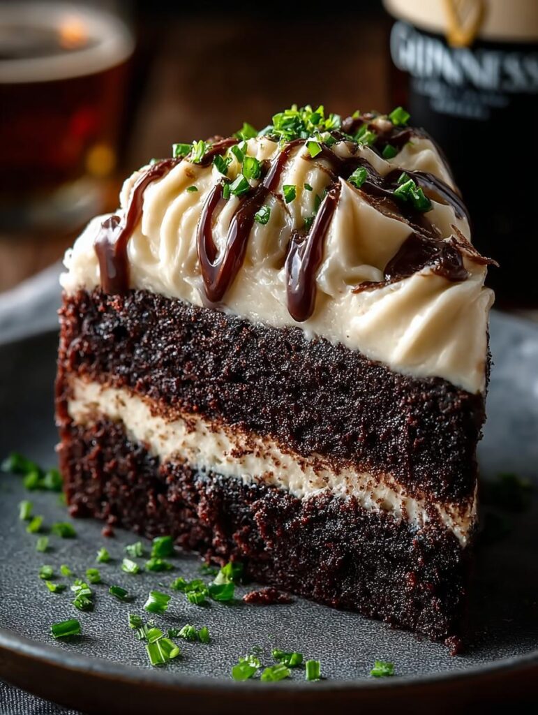 Guinness Chocolate Cake with