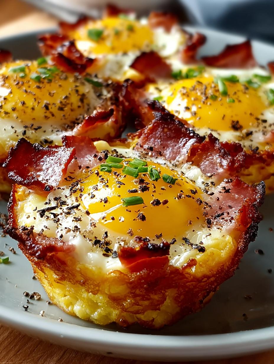 Ham Eggs Cups Breakfast: 6 Savory Muffin Delights - Ham Eggs Cups Breakfast - additional detail