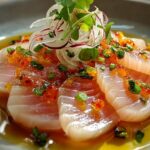 Hamachi Crudo with Yuzu