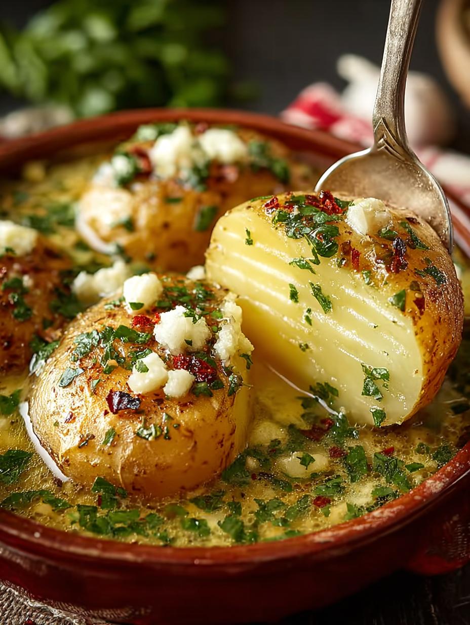 Hangover Cure Garlic Potato