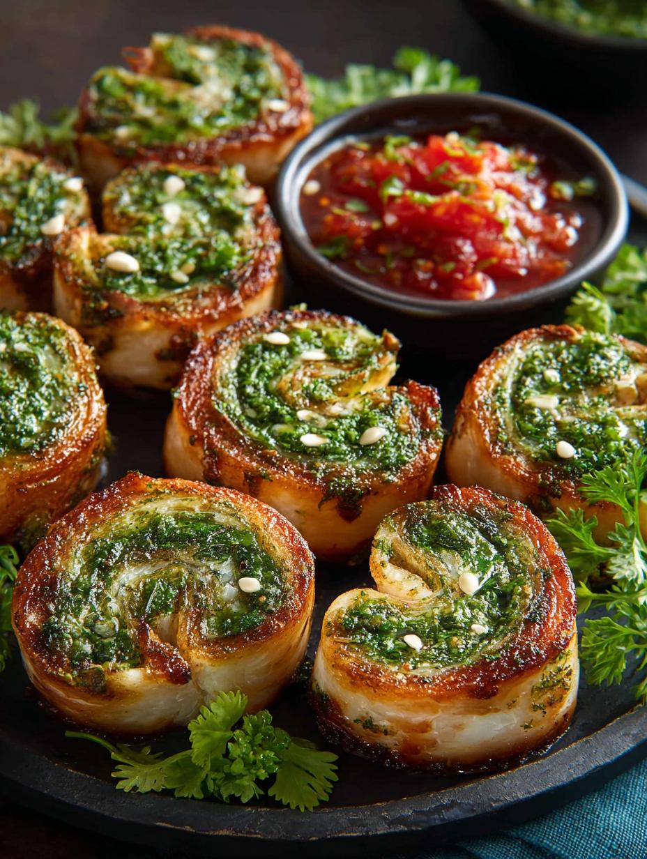 Delicious Hara Bhara Kabab Pinwheels for Everyone - Hara Bhara Kabab Pinwheels - additional detail