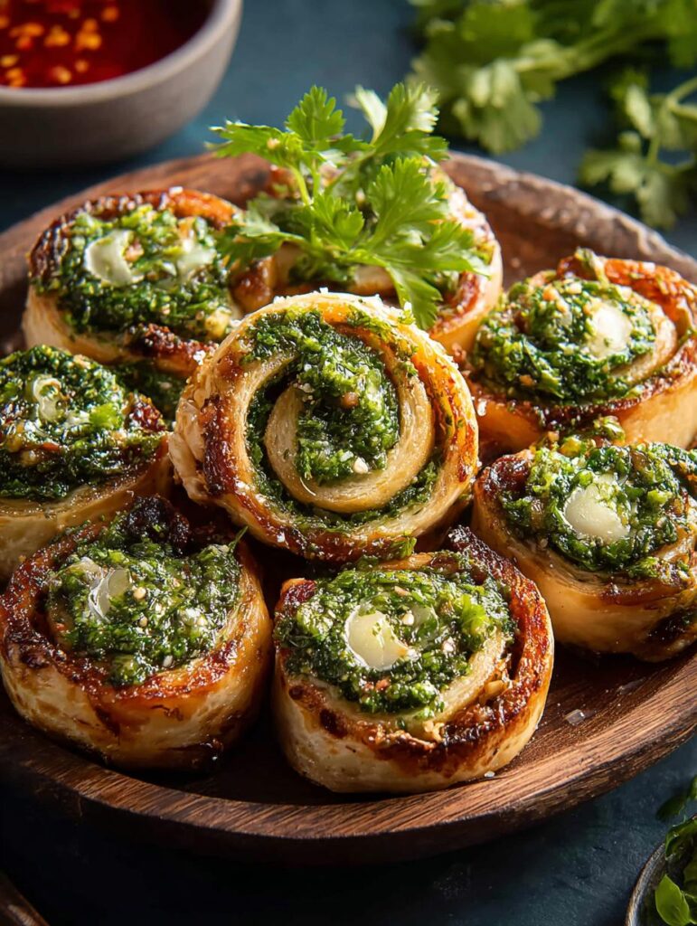 Hara Bhara Kabab Pinwheels